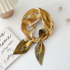 아뗄릭 플리츠 쁘띠스카프 + 스카프링 A 세트 04964