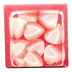 미소로운 상큼 과일 키보드 데스크테리어 키보드 키캡, 딸기