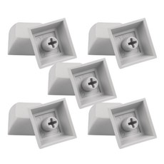 미소로운 심플 컬러 키보드 키캡 10p, 그레이