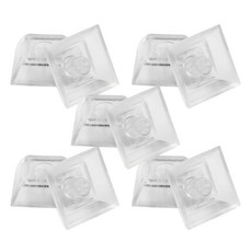 Misoroun 簡約彩色鍵盤鍵帽 10入, 透明白色, 單一商品
