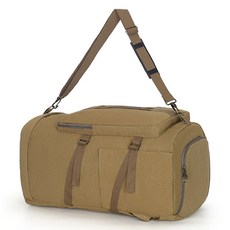 아이엠판다 대용량 크로스 캔버스 캠핑 가방, 브라운, 1개, 1단