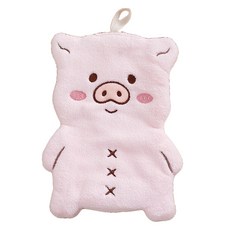 Futro Lab 動物朋友擦手巾, 1個, 粉紅色