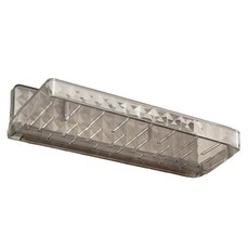 피어니스트 욕실 벽걸이 설치 선반, 블랙, 1개