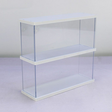OYGYU 公仔收納展示櫃 透明 2層 30cm, 1個