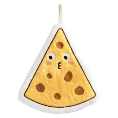 FUTURO LAB 食物好朋友系列 擦手巾 起司, 1個, 混合色