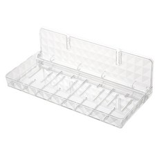 피어니스트 욕실 벽걸이 설치 선반, 화이트, 1개