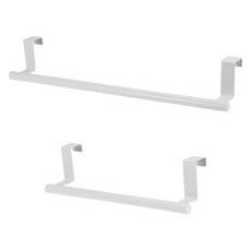 Meo 430 不鏽鋼廚房抹布架 2件組, 白色, 1個