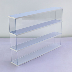 Owaigyu 公仔收納展示櫃 透明 三層 60cm, 1個