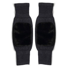 炎熱日間運動護膝高爾夫防寒護腳托, 黑色, 1個