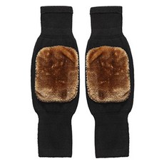 熱銷運動護膝 高爾夫防寒暖腿套, 棕色, 1個