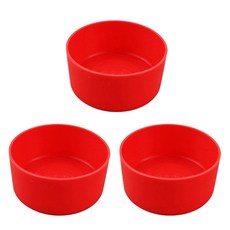 블럭마트 스탠리 텀블러 호환 실리콘 부츠1.18L, 레드, 3개