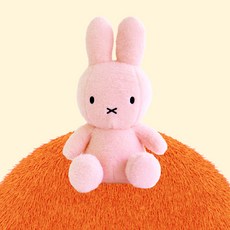 Miffy奶油絨毛玩偶, 粉紅色, 1個, 25cm
