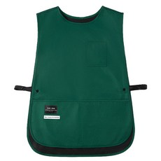 soonZAM 背心式防水圍裙, 綠色, 1個