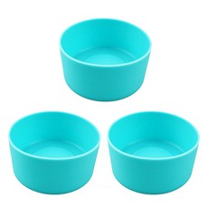 블럭마트 스탠리 텀블러 호환 실리콘 부츠1.18L, 스카이블루, 3개