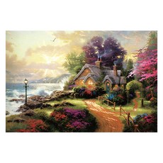 작디작은집 시간떼우기 풍경 퍼즐, 1000피스, 동화의집, 1개