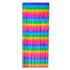 正月市集 漸層派對拉簾 1 x 2 m, 款式2, 1個