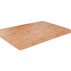 크리벨 나뭇결 탄소 카페트 전기매트 WJ-0502, 더블(140cm x 183cm x 두께 1.5cm)