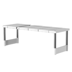 SUNEWZ 廚房水槽下縫隙整理架 1層, 1個, 混合顏色