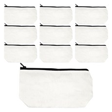 ido Big Dream DIY 素色布料收納包裝飾 小, 白色, 10個