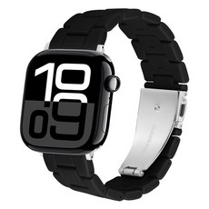 심플리로어 마카롱 버클 스트랩, 블랙, 1개