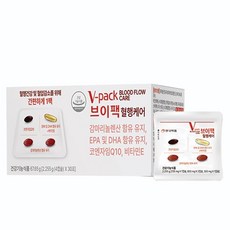 VPack 次亞麻油酸&EPA&DHA&維他命E&輔酶Q10綜合保健膠囊, 67.65克, 1個
