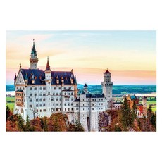 작디작은집 성인 시간떼우기 풍경퍼즐, 1000피스, 노이슈반슈타인 성, 1개