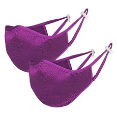 INCONTRO 3D 立體防寒口罩, 紫色, 2個