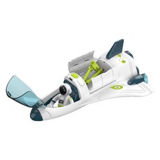 BOOJA58 太空探險基地穿梭機飛機玩具 太空探險穿梭機, 1個, 混合顏色