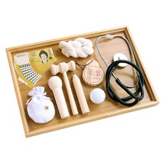 SM PARTY 原木抓周用品9件B套組, 1套, 混合色