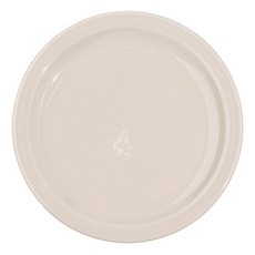 비비드 글로우 디저트 브런치 원형 접시, 베이지, 1개