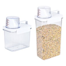 inbloom 附把手雜糧桶, 1套, 透明