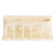 마켓감성 고급 호텔 칫솔꽂이, 크림, 1개