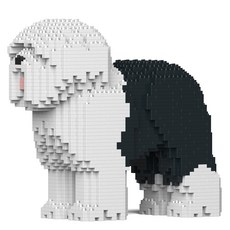 JEKCA 古代英國牧羊犬 幼犬積木 S, 黑色, 1個