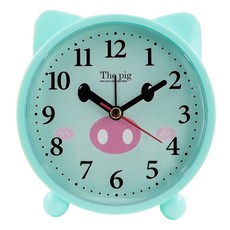 탑피아 고급 탁상시계, 067블루피그