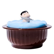 dancomma 蠟筆小新 暖呼呼溫泉砂鍋, 19cm, 1個