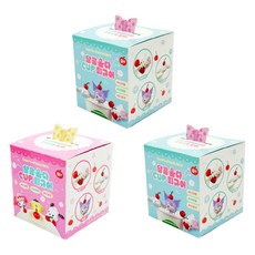 PINKMANGO 三麗鷗 甜蜜蘇打杯子公仔 3入組 隨機出貨, 1套