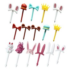 Cuteme 可愛角色扮演插牌 MP302 10入 + 兔子插牌 MP092 6入 組 B032, 1套