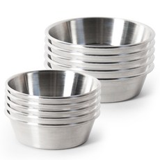 더나인 스텐 304 접시 2호 + 3호 세트, 실버, 5세트