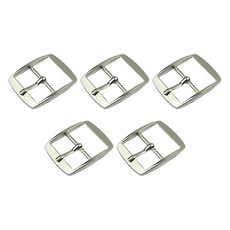 MaDaKkuMi 包包背帶裝飾 DIY手工藝 H型扣環 32mm, 5個, 31 銀色