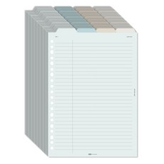 PLEPIC A5 索引雙面活頁補充內頁 Sandy Beach, 1個, 1入
