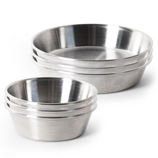 The Nine 304不鏽鋼盤 2號 + 5號 套組, 銀色, 3套