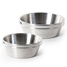 The Nine 不鏽鋼 304 盤子 2號 + 3號 套組, 銀色, 2套