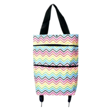 Salimhani 便攜式折疊購物手拉車 大型, 波浪, 1個