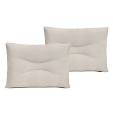 farfe Belif親膚可水洗頸枕, 2入, 米色