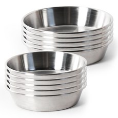 더나인 스텐 304 접시 4호 + 6호 세트, 실버, 5세트