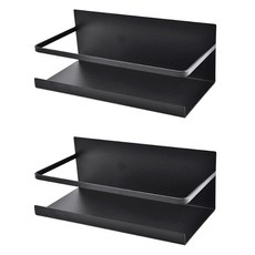 BELLOVIE Kitchen Mate 多用途磁吸收納架, 黑色