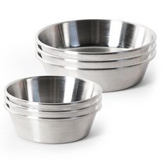 The Nine 304不鏽鋼盤 2號 + 4號套組, 銀色, 3套