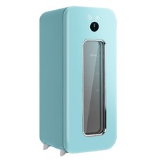 라익미 비스포크 레트로 와인 셀러 미니 음료 냉장고 고객직접설치 15병, 카프리 블루, RW48L