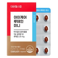 Daewon Daewon Health Lab 眼部護理葉黃素迷你 9g, 60顆, 1個
