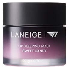 LANEIGE 蘭芝 T1 唇部睡眠面膜 甜蜜糖果, 20g, 1個, [古馬尤斯] 甜甜的糖果